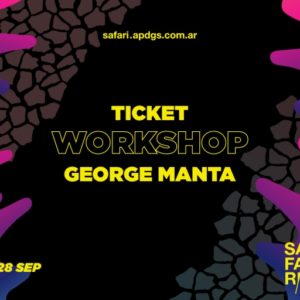 Workshop George Manta: SERIGRAFÍA DE POSTER